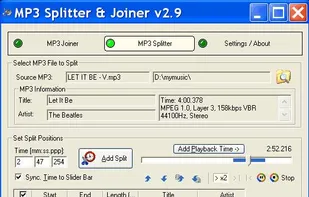 MP3 Splitter &amp; Joiner screenshot 1