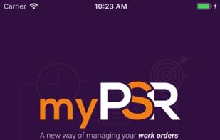 myPSR screenshot 1