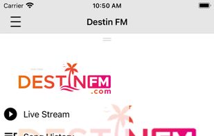 DestinFM screenshot 1