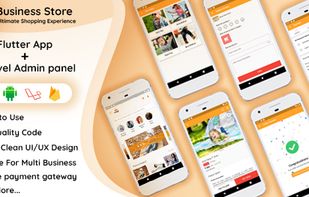 Business Store B2C Flutter ECommerce app screenshot 1