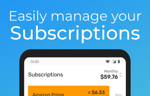 Subscriptions screenshot 1