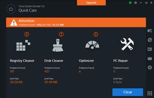 Cloud System Booster screenshot 1