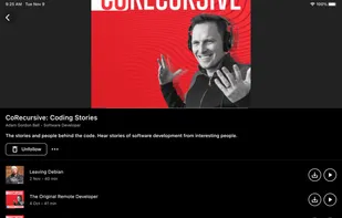 Anytime Podcast Player screenshot 1