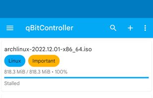 qBitController screenshot 1
