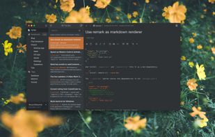 Dark theme