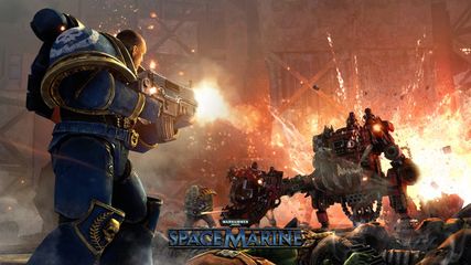 Warhammer 40,000: Space Marine screenshot 1