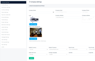 Cloud Business Management System screenshot 1