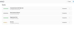 Fomr screenshot 1