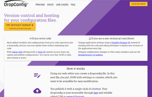 DropConfig screenshot 1