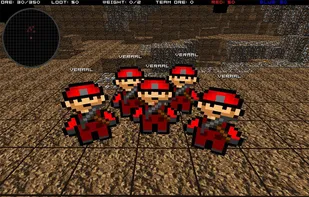 Infiniminer screenshot 2