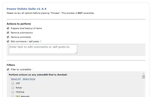 PowerDeleteSuite screenshot 1