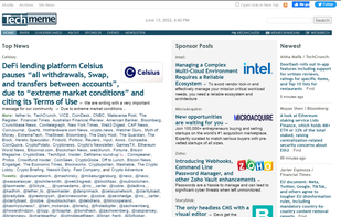 Techmeme screenshot 1