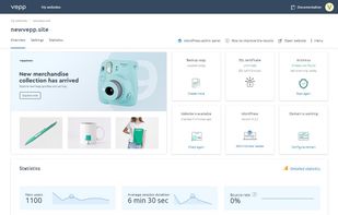 Website Dashboard