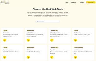 Discover Web Tools screenshot 1