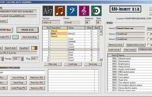 Accompaniment Machine screenshot 1