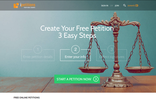 iPetitions screenshot 1