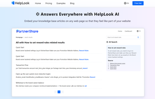 HelpLook screenshot 1