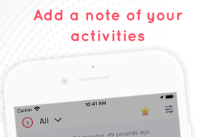 Timestamper: Keep Activity Log screenshot 1