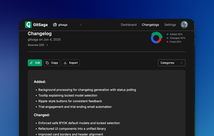GitSaga screenshot 1