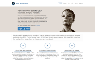 Bulk Whois API screenshot 1