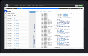 ODA Online Disassembler screenshot 1