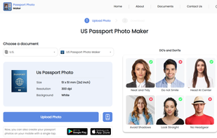 Passport Photo Maker App screenshot 1