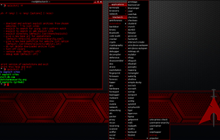 BlackArch screenshot 1