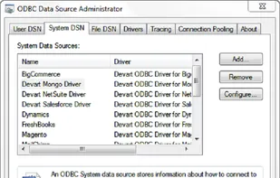 ODBC Driver for MongoDB screenshot 1