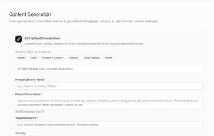 AI Copywriting Assistant: Stuck on what to write? Let our AI generate compelling headlines and product descriptions for you in seconds.