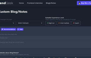 Create Blog