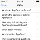 AppFaqs icon
