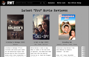 There are hashtags under the reviews so users can see where the critic stands to get some context.