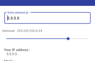 IPCalc Android screenshot 1