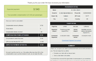 ClaimFlights screenshot 3