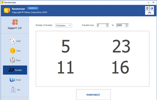 FCorp Randomizer screenshot 2