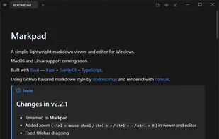 Markdown preview on Windows