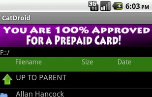 CatDroid screenshot 2