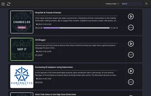 PinePods screenshot 1