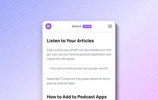 article2audio screenshot 2