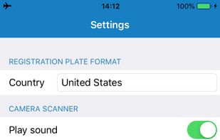 Mobile LPR screenshot 2