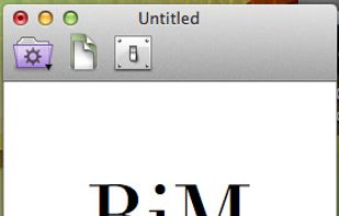 BiM screenshot 1