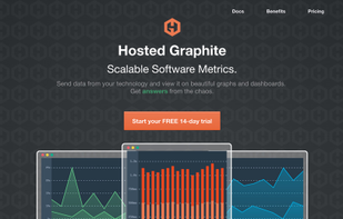 Hosted Graphite website