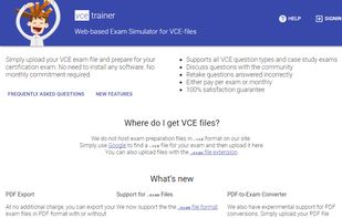 VceTrainer.com screenshot 1