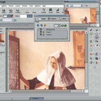 GOLD - Image Editing Windows Allow Easy Access to Advanced Drawing Tools and Functions. Create 3D Text and Shapes, Create Web Art and Animations, Layers, and Much More