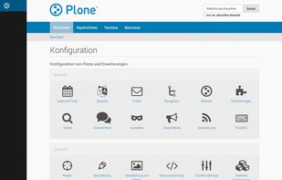 Plone screenshot 2