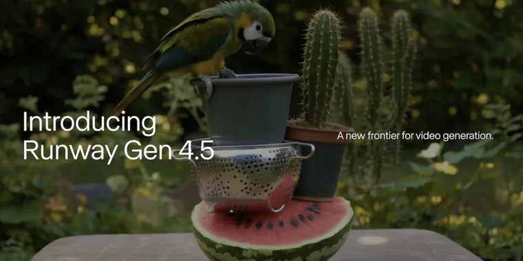Runway Unveils Gen 4.5 AI Model With Realistic Text-to-Video and Benchmark Lead image