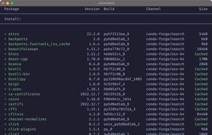 Syncing packages