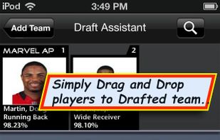 Fantasy Football Draft Assistant screenshot 2