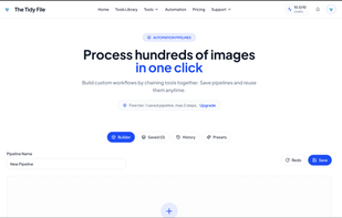 Automation pile-line creation for doing all tasks in cone click