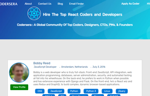 React Developers List